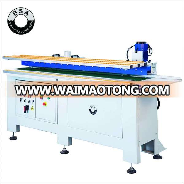 3 unit sanding machine for sanding edges on cabinets and plywood with sanding belt